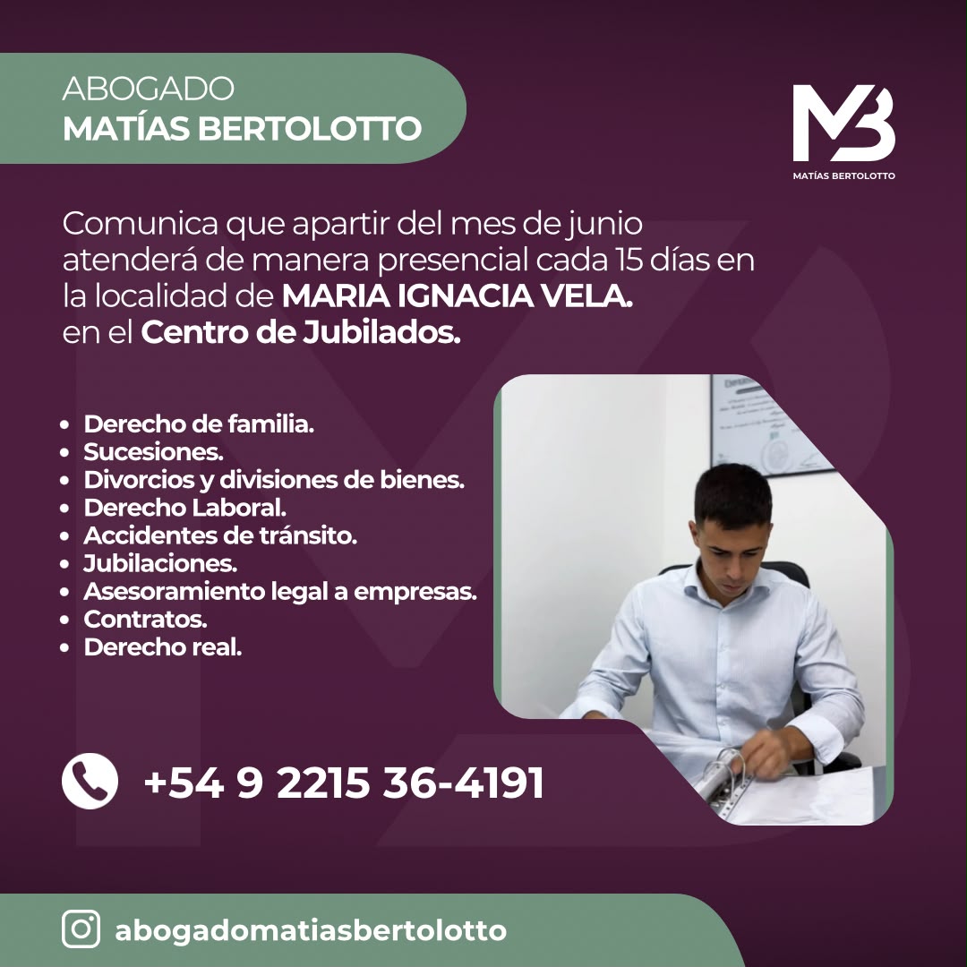 Abogado Matías Bertolotto